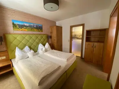 Ein Bett oder Betten in einem Zimmer der Unterkunft Appartements Hubner