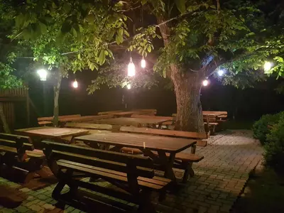 Ein Garten an der Unterkunft Urlaub am Bauernhof Feldbauer