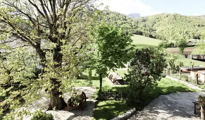 Naturlandschaft in der Nähe des Bauernhofs