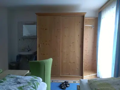 Ein Bett oder Betten in einem Zimmer der Unterkunft Ferienhaus Reschreiter