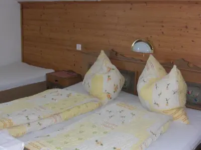Ein Bett oder Betten in einem Zimmer der Unterkunft Ferienhaus Reschreiter