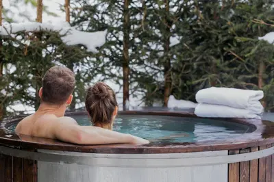 Gäste, die in der Unterkunft Luxuslodge - Zeit zum Leben übernachten