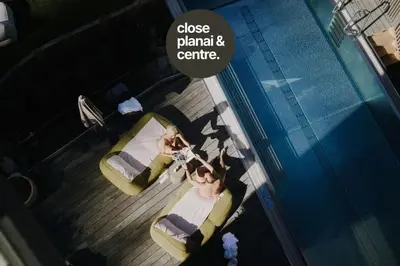 Grundriss der Unterkunft Boutique Aparthotel Chalets Coburg