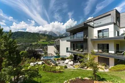 Naturlandschaft in der Nähe des Aparthotels