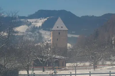 Bruggerhaus im Winter