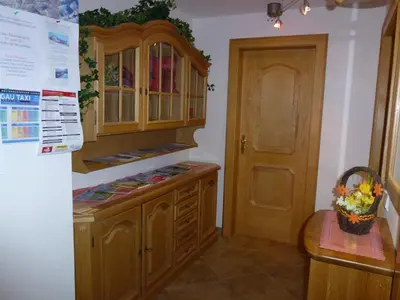 Küche/Küchenzeile in der Unterkunft Gästehaus Jäger