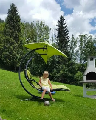 Ein Garten an der Unterkunft Kiblerhof