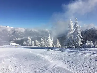 Ferienwohnung Szöky im Winter