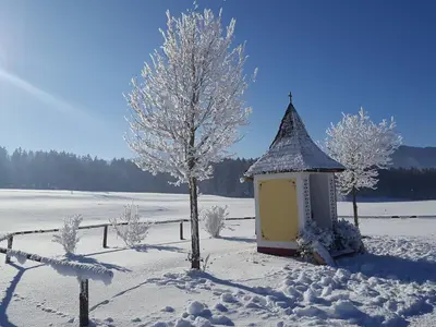 Ferienwohnung Szöky im Winter