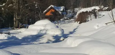 Oase Berta im Winter