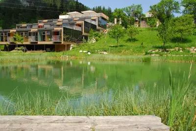 Naturlandschaft in der Nähe des Aparthotels