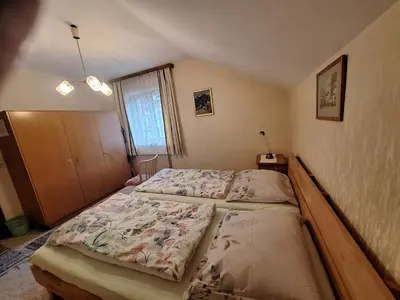 Ein Bett oder Betten in einem Zimmer der Unterkunft Haus Pilz