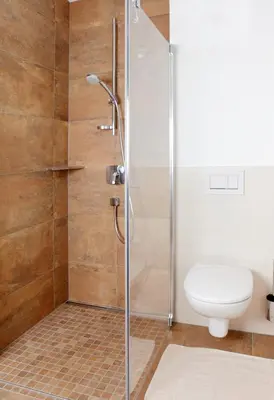 Ein Badezimmer in der Unterkunft Appartementhaus Sky Lodge