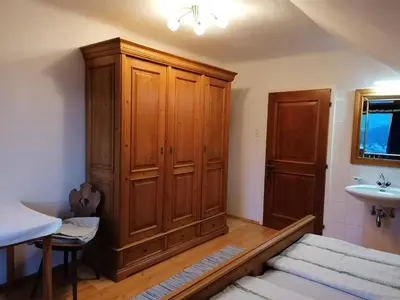 Ein Bett oder Betten in einem Zimmer der Unterkunft Haus Elisabeth