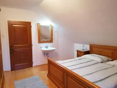 Ein Bett oder Betten in einem Zimmer der Unterkunft Haus Elisabeth