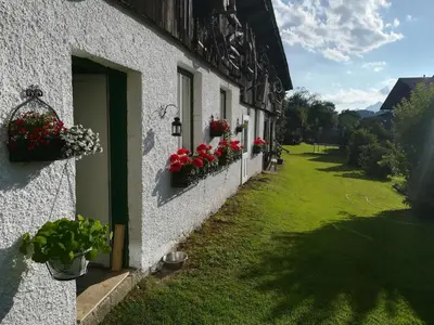 Ein Garten an der Unterkunft Haus Elisabeth