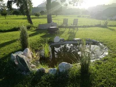 Ein Garten an der Unterkunft Haus Elisabeth