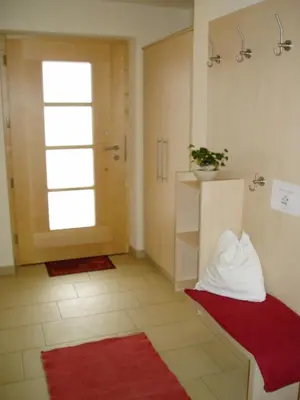 Ein Bett oder Betten in einem Zimmer der Unterkunft Erblehenhof