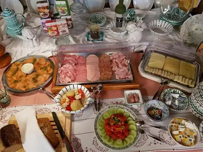 Essen im Hotel oder in der Nähe
