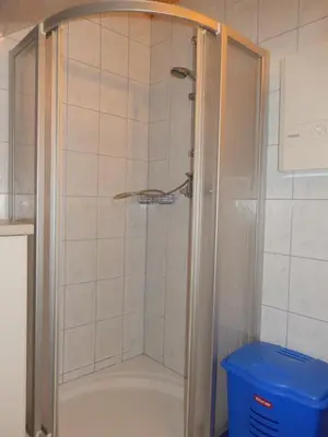 Ein Badezimmer in der Unterkunft Kleines Ferienhaus Koglerhütte