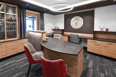 Getränke in der Unterkunft Hotel Sonnfeld