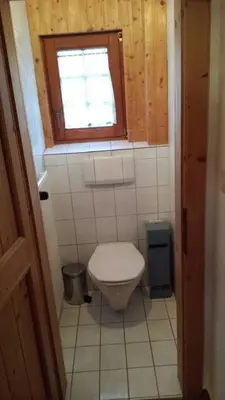 Ein Badezimmer in der Unterkunft Ferienhaus Gobald