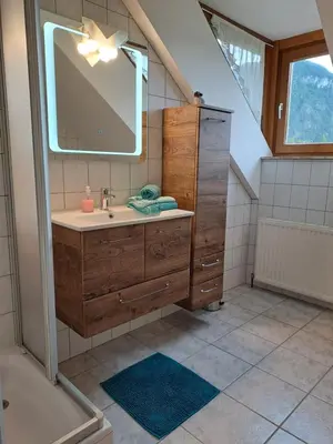 Ein Badezimmer in der Unterkunft Ferien am Land - WALDBAUER