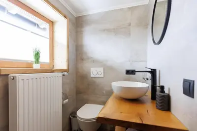 Ein Badezimmer in der Unterkunft DAS 