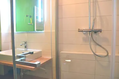 Ein Badezimmer in der Unterkunft Appartement Ramsau, Haus Fichte