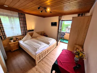 Ein Bett oder Betten in einem Zimmer der Unterkunft Pension Sydler