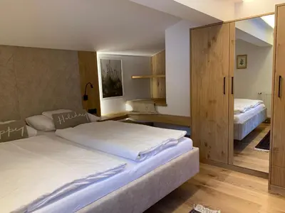 Ein Bett oder Betten in einem Zimmer der Unterkunft Ferienwohnungen Monika Winter