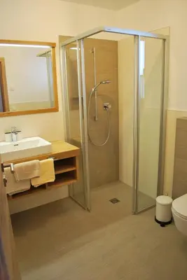 Ein Badezimmer in der Unterkunft Die Atempause - appartements