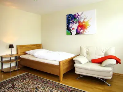 Ein Bett oder Betten in einem Zimmer der Unterkunft Apartment Moser-1 by Interhome