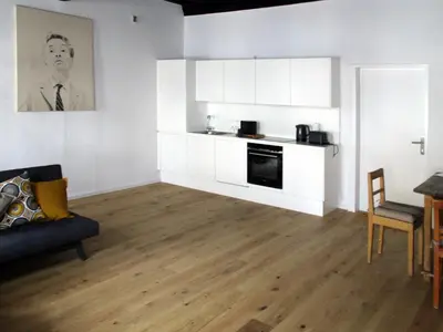 Küche/Küchenzeile in der Unterkunft Renaissance Apartment Marktplatz