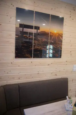 Ein Sitzbereich in der Unterkunft Appartement Sonnblick Kuschelsuite in den Bergen