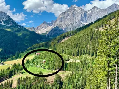 Naturlandschaft in der Nähe der Pension