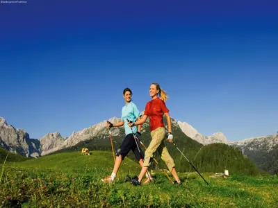 Naturlandschaft in der Nähe des Chalets