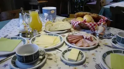 Essen im Bed & Breakfast oder in der Nähe