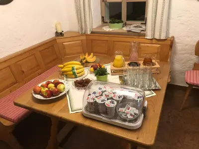 Essen in der Pension oder in der Nähe