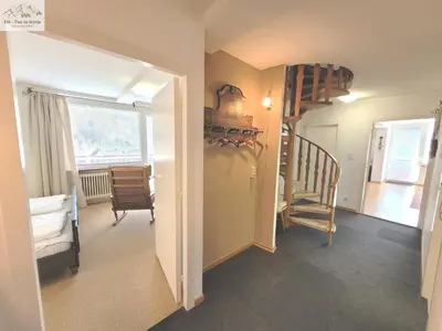 Ein Bett oder Betten in einem Zimmer der Unterkunft Wohnung Katalin