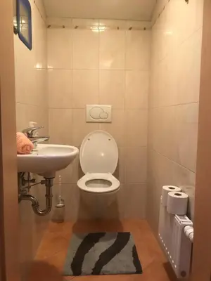 Ein Badezimmer in der Unterkunft Apartment Sonnblick
