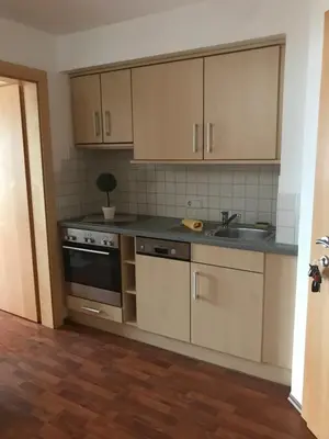Küche/Küchenzeile in der Unterkunft Apartment Sonnblick