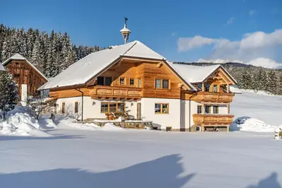 Biobauernhof Gast im Winter
