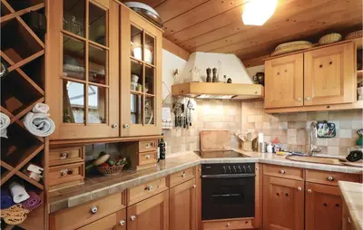 Küche/Küchenzeile in der Unterkunft Ferienhaus - Mondsee