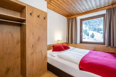 Ein Bett oder Betten in einem Zimmer der Unterkunft Appartement Angerhaus