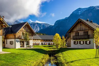 Naturlandschaft in der Nähe des Chalets
