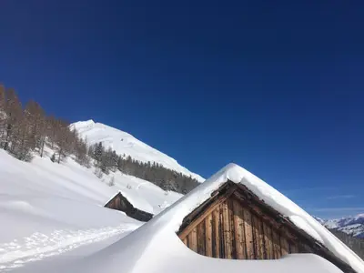 Haus am Reiteckweg im Winter