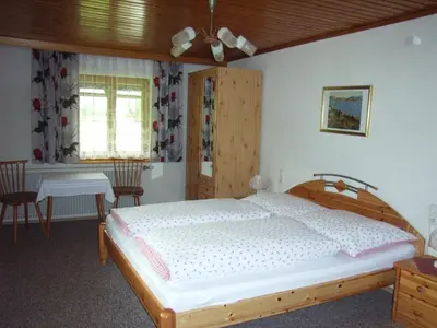 Ein Bett oder Betten in einem Zimmer der Unterkunft Ferienhaus Reiter Lotte
