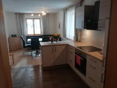 Küche/Küchenzeile in der Unterkunft Ferienhaus Reiter Lotte