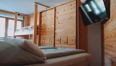 TV/Unterhaltungsangebot in der Unterkunft Appartement Alpenrauschen